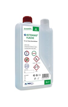 Acto Actoanid Flache Konsantre Yer Yüzey Dezenfektanı 1 L Acto Actoanid Flache Konsantre Yer Yüzey Dezenfektanı 1 L