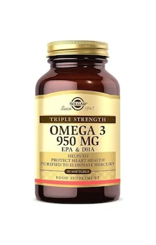 Solgar Omega 3 950 Mg 50 Yumuşak Jelatinli Balık Yağı Kapsülü Solgar Omega 3 950 Mg 50 Yumuşak Jelatinli Balık Yağı Kapsülü