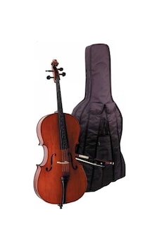 Valencia Ce160f12 Cello 1/2 Scale kılıf yay. Karartılmış Akçaağ Valencia Ce160f12 Cello 1/2 Scale kılıf yay. Karartılmış Akçaağ