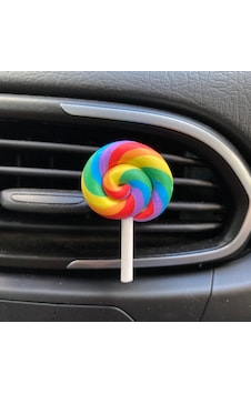 Lolipop Şeker Figürlü Klima Havalandırma Izgara Süsü Klips Oto Kokusu Mavi Kırmızı Standart Lolipop Şeker Figürlü Klima Havalandırma Izgara Süsü Klips Oto Kokusu Mavi Kırmızı Standart