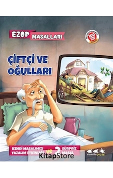 Çiftçi ve Oğulları / Ezop Masalları