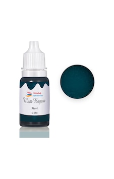 Mum Boyası Sıvı Pigment Boya 20 Ml Mavi - S530 Mum Boyası Sıvı Pigment Boya 20 Ml Mavi - S530