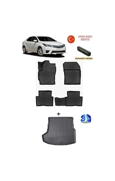 Toyota Corolla 2013-2018 Yılları Arası Uyumlu 3d Havuzlu Paspas Ve Bagaj Havuzu Seti Asma Koku Ve Numaratör Toyota Corolla 2013-2018 Yılları Arası Uyumlu 3d Havuzlu Paspas Ve Bagaj Havuzu Seti Asma Koku Ve Numaratör