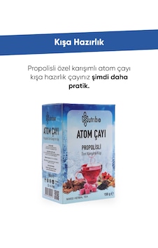 Nutribio Propolisli Atom Çayı Bitkisel Karışımlı Çay 150g