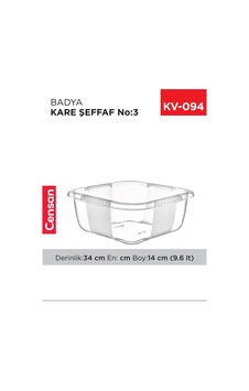 Kare Şeffaf Badya 1 Adet 3 No Royaleks-e166 şeffaf Kare Şeffaf Badya 1 Adet 3 No Royaleks-e166 şeffaf