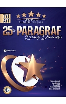 2027 TYT AYT Paragraf Yıldızlar Yarışıyor 25'li Branş Deneme - Bilgi Sarmal Yayınları 2027 TYT AYT Paragraf Yıldızlar Yarışıyor 25'li Branş Deneme - Bilgi Sarmal Yayınları