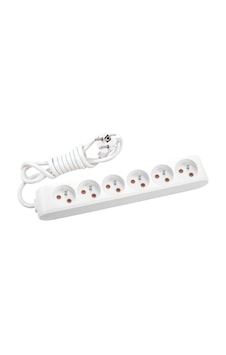 Mey İthalat Viko Multi-let Kablolu Grup Priz 6'' Lı 5 Metre
