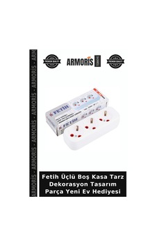 Fetih Üçlü Boş Kasa Tarz Dekorasyon Tasarım Parça Yeni Ev Hediyesi Çok Renkli Fetih Üçlü Boş Kasa Tarz Dekorasyon Tasarım Parça Yeni Ev Hediyesi Çok Renkli