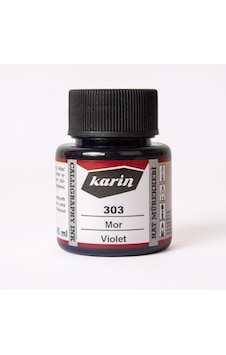 Karin Hat Mürekkebi 45Ml Mor 303 Karin Hat Mürekkebi 45Ml Mor 303