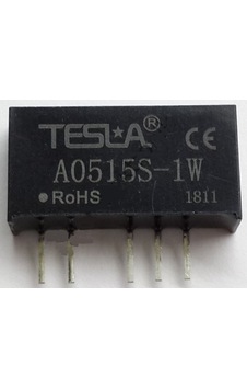 Tesla A0515s-1w ,5vdc 15v/67ma Dc-dc Konverter Tesla A0515s-1w ,5vdc 15v/67ma Dc-dc Konverter