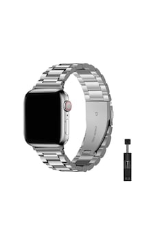 Apple Watch Uyumlu Premium Üç Bakla Paslanmaz Çelik Kordon - 49mm/46mm/45mm/44mm/42mm/41mm/40mm/38mm Uyumlu - Apple Watch Se Series 3/2/1 & Watch Ultra 3/2/1 & Series 11 10 9 8 7 6 5 4 3 2 1 Çok Renkli Apple Watch Uyumlu Premium Üç Bakla Paslanmaz Çelik Kordon - 49mm/46mm/45mm/44mm/42mm/41mm/40mm/38mm Uyumlu - Apple Watch Se Series 3/2/1 & Watch Ultra 3/2/1 & Series 11 10 9 8 7 6 5 4 3 2 1 Çok Renkli