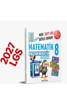 Sinan Kuzucu Yayınları 2027 8. Sınıf Kazanımmatik Matematik Soru Bankası Sinan Kuzucu Yayınları 2027 8. Sınıf Kazanımmatik Matematik Soru Bankası