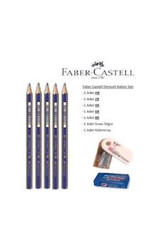 Faber-castell Resim Kalemi Faber Dereceli Kalem Seti Karakalem Seti Hb-2b-4b-6b-8b 5'li Set Faber-castell Resim Kalemi Faber Dereceli Kalem Seti Karakalem Seti Hb-2b-4b-6b-8b 5'li Set