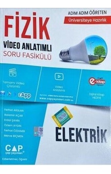 Fizik Elektrik Konu Anlatımlı Soru Bankası - Çap Yayınları Fizik Elektrik Konu Anlatımlı Soru Bankası - Çap Yayınları