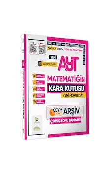2025 Yks-ayt Matematiğin Kara Kutusu Ösym Çıkmış Soru Havuzu Bankası Konu Özetli Video/pdf Çözümlü
