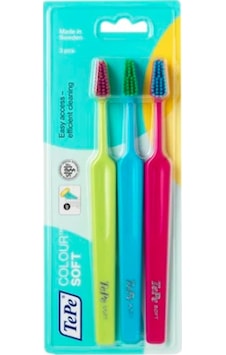 Tepe Colour Soft Diş Fırçası 3'lü Tepe Colour Soft Diş Fırçası 3'lü