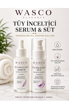 Tüy Serum & Tüy Süt 2'li Set 50 Ml + 50 Ml Epilasyon Sonrası Bakım Unisex Tüm Cilt Tipleri Tüy Serum & Tüy Süt 2'li Set 50 Ml + 50 Ml Epilasyon Sonrası Bakım Unisex Tüm Cilt Tipleri