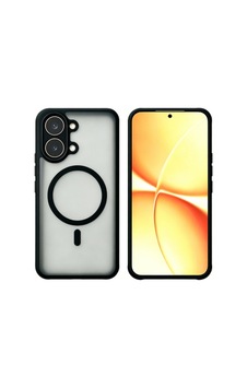 Xiaomi Poco X8 Pro Max Kılıf M-safe Şarj Özellikli Kamera Korumalı Zore Lunex Kapak Xiaomi Poco X8 Pro Max Zore - Siyah