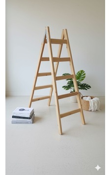 5 Basamaklı Ahşap Merdiven Standart Model