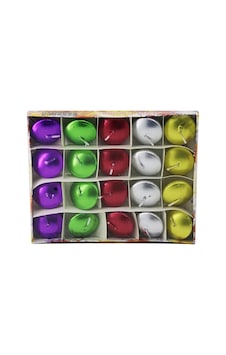 20pcs Suda Yüzen Mum Beyaz - Renkli 5047 Çok Renkli 20pcs Suda Yüzen Mum Beyaz - Renkli 5047 Çok Renkli