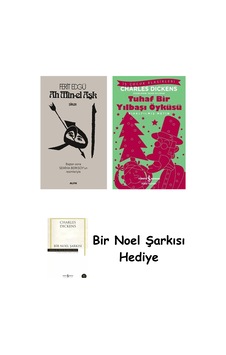 Ah Min-el Aşk Ciltli + Tuhaf Bir Yılbaşı Öyküsü + Bir Noel Şarkısı Ah Min-el Aşk Ciltli + Tuhaf Bir Yılbaşı Öyküsü + Bir Noel Şarkısı