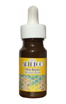 Ardeco 16 Kahverengi 30 Ml Ebru Boyası Ardeco 16 Kahverengi 30 Ml Ebru Boyası