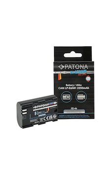 Patona Platinum Canon LP-R6NH Usb-C Girişli Batarya Patona Platinum Canon LP-R6NH Usb-C Girişli Batarya