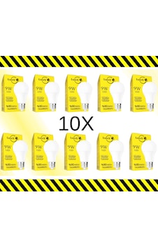 Lorex 9w Beyaz Işık Led Ampul 10adet Q Lorex 9w Beyaz Işık Led Ampul 10adet Q