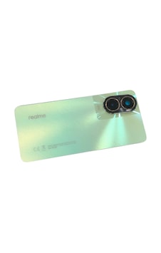 Realme 12 Lite Rmx3890 Arka Kapak Pil Kapağı Full Yeşil