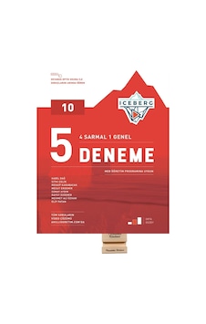 Okyanus Yayınları 10. Sınıf Iceberg 4 Sarmal 1 Genel 5li Deneme + Telefon Standı Okyanus Yayınları 10. Sınıf Iceberg 4 Sarmal 1 Genel 5li Deneme + Telefon Standı