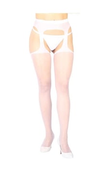 Angbutik Kadın Çorap Beyaz Özel Bölgesi Açık Fantazi Külotlu Çorap Tm1054 Angbutik Kadın Çorap Beyaz Özel Bölgesi Açık Fantazi Külotlu Çorap Tm1054