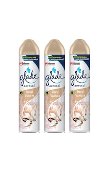 Glade Hava Tazeleyici Aerosol Oda Kokusu İpeksi Vanilya 300ml X Glade Hava Tazeleyici Aerosol Oda Kokusu İpeksi Vanilya 300ml X