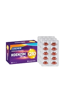 Osende Koenzim Q10 30 Yumuşak Kapsül 100Mg