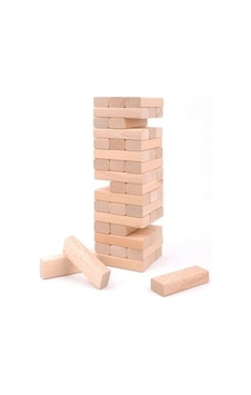 Jenga Büyük Boy Doğal Ahşap Denge Oyunu Kule Oyunu 48 Parça Ce... Jenga Büyük Boy Doğal Ahşap Denge Oyunu Kule Oyunu 48 Parça Ce...