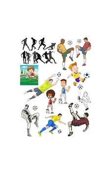 Futbol Sticker Set-1 16 Parça Telefon, Tablet, Defter, Laptop Sticker Futbol Sticker Set-1 16 Parça Telefon, Tablet, Defter, Laptop Sticker