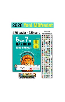 6'dan 7'ye Hazırlık Kitabı 2026 Yaz Tatili İngilizce Kartlar 6'dan 7'ye Hazırlık Kitabı 2026 Yaz Tatili İngilizce Kartlar