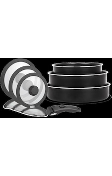 Leggno Aıo2252set7 All-ın-one Tıtanıum 7 Parça Sığ Tencere Seti Leggno Aıo2252set7 All-ın-one Tıtanıum 7 Parça Sığ Tencere Seti