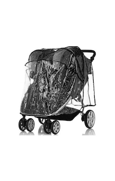 Britax B-Agile Double Bebek Arabası Yağmurluk Şeffaf