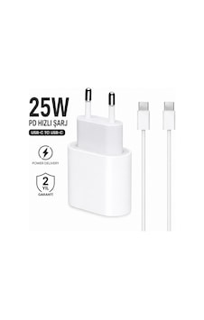 25w Type-c Hızlı Şarj Adaptörü Ve Usb-c Şarj Kablosu Seti İphone 15/16 17 Uyumlu 25w Type-c Hızlı Şarj Adaptörü Ve Usb-c Şarj Kablosu Seti İphone 15/16 17 Uyumlu