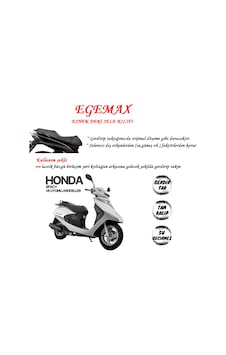 Egemax Honda Spacy Esnek Sele Kılıfı Deri Su Geçirmez