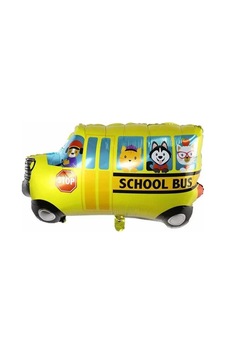 22" School Bus Folyo Balon Çok Renkli 22" School Bus Folyo Balon Çok Renkli