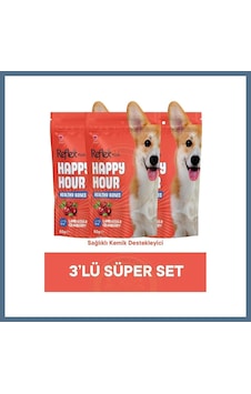 Buradabulabilirsin Reflex Plus Happy Hour Healty Bones - Sağlıklı Kemikler İçin Destekleyici Köpek Ödül Maması Seti 3x60 Gr Bbz Buradabulabilirsin Reflex Plus Happy Hour Healty Bones - Sağlıklı Kemikler İçin Destekleyici Köpek Ödül Maması Seti 3x60 Gr Bbz