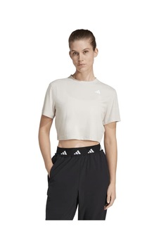 Adidas We Mın Tee Kadın Spor Tişört - Je6169 Krem Adidas We Mın Tee Kadın Spor Tişört - Je6169 Krem