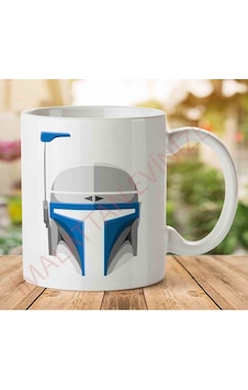Star Wars Jango Fett Bounty Hunter Episode Iı Attack Of The Clones İki Tarafı Baskılı Kupa Bardak Çok Renkli