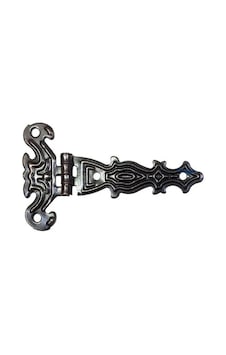 Dekoratif, Sac Tek Kuyruklu Menteşe - 40x68 Mm, Küçük, Eskitme, 1 Adet Kırmızı Dekoratif, Sac Tek Kuyruklu Menteşe - 40x68 Mm, Küçük, Eskitme, 1 Adet Kırmızı