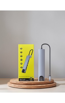 Type-c Dönüştürücü, 2xusb3.0, Sd/ms, 4k Hdmı, Rj45, Profesyonel Kullanım Standart Type-c Dönüştürücü, 2xusb3.0, Sd/ms, 4k Hdmı, Rj45, Profesyonel Kullanım Standart