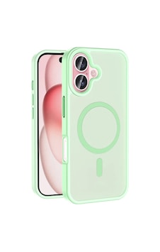 Nihcase Apple Uyumlu iPhone 16 Kılıf M-safe Şarj Özellikli Mat Arka Yüzey Sio Kapak Nihcase Apple Uyumlu iPhone 16 Kılıf M-safe Şarj Özellikli Mat Arka Yüzey Sio Kapak