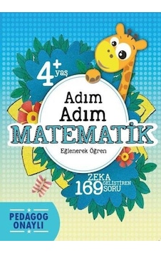 Adım Adım Matematik 4+ Yaş - Koloni Çocuk Adım Adım Matematik 4+ Yaş - Koloni Çocuk