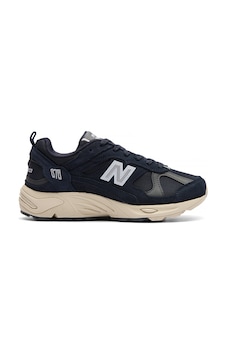 New Balance Cm878nv1 Erkek Hakiki Süet Deri File Panelli Abzorb Yastıklamalı Retro Koşu Sneaker Lacivert