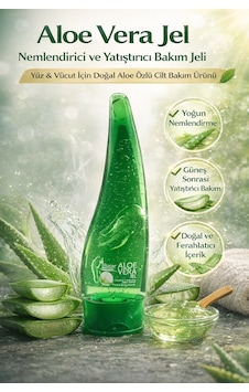 Northcity Aloe Vera Jel Nemlendirici Ve Yatıştırıcı Bakım Jeli Yüz Ve Vücut İçin Doğal Aloe Özlü Cilt Bakım Ürünü Northcity Aloe Vera Jel Nemlendirici Ve Yatıştırıcı Bakım Jeli Yüz Ve Vücut İçin Doğal Aloe Özlü Cilt Bakım Ürünü